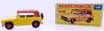 Matchbox 1:64 - Voiture miniature - Field Car + MG 1100 -