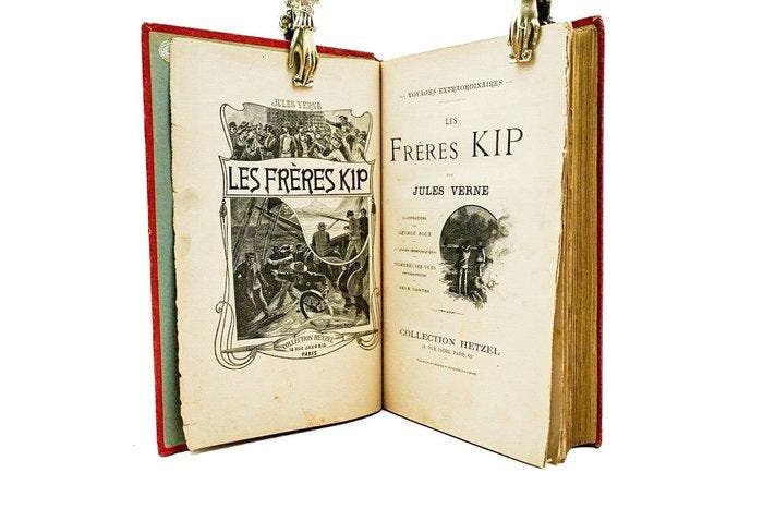 Jules Verne / Georges Roux - Les Frères Kip - 1902, Antiek en Kunst, Antiek | Boeken en Manuscripten