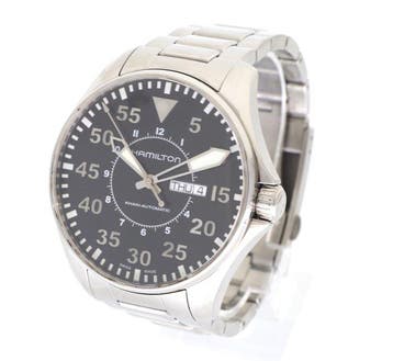 Hamilton - Hamilton Khaki Aviation Pilot Day Date Auto -, Bijoux, Sacs & Beauté
