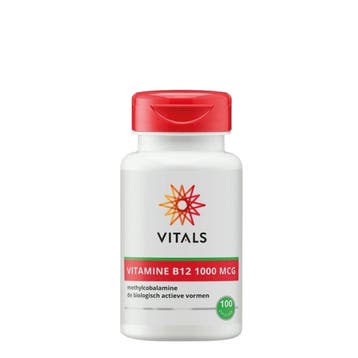 Vitamine B12 zuigtablet - 1000 mcg (methylcobalamine), Ophalen of Verzenden, Nieuw