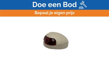 Bieden: Attwood Quasar Deck Mount RED navigation light whit, Ophalen of Verzenden, Nieuw