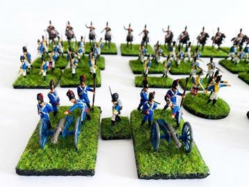 Hat - Speelgoedsoldaatje Soldatini napoleonici dipinti a