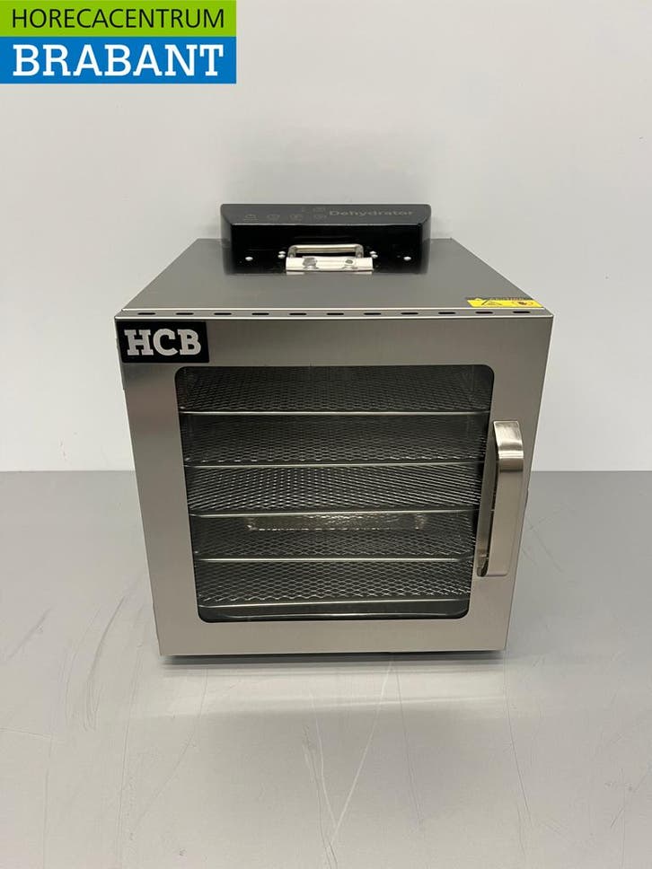 RVS Voedseldroger Droogautomaat Fruitdroger 6 rekken 230V, Articles professionnels, Horeca | Équipement de cuisine, Enlèvement ou Envoi
