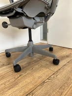 Refurbished Herman Miller Mirra Grey Blue Fog, Zo goed als nieuw, Bureaustoel, Ergonomisch, Verzenden