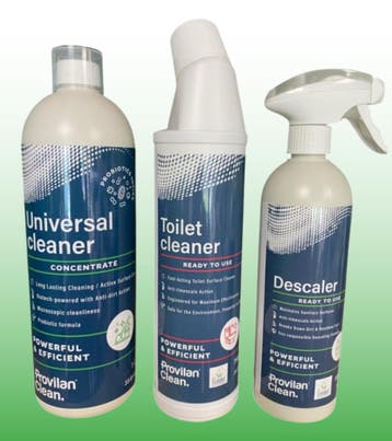 Sanitair schoonmaak pakket met natuurlijke ingrediënten, Ophalen of Verzenden