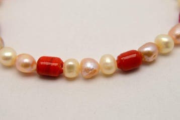 Parel - Fijne zoetwatergekweekte parels armband - 8,84 g -
