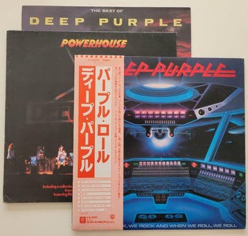 Deep Purple - 3 Albums - Powerhouse, The Best, When We Rock,, Nieuw in verpakking