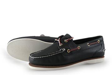 Timberland Bootschoenen in maat 38½ Blauw, Zo goed als nieuw, Timberland, Verzenden, Blauw