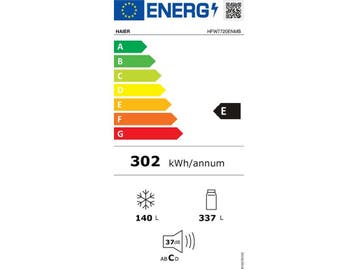 Haier  | HFW7720ENMB | FD 70 Serie 7 | Amerikaanse koelkast, Verzenden, Zo goed als nieuw
