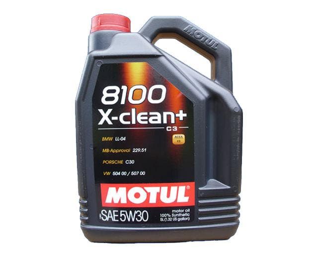 Motul 5W30 8100 X Clean+ 5 liter, Auto diversen, Onderhoudsmiddelen, Ophalen of Verzenden