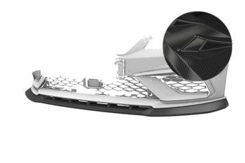 Cup spoilerlip met ABE voor Seat Leon 3 (Type 5F) Cupra R CS, Verzenden, Nieuw