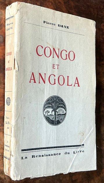 Pierre Daye - Congo et Angola / Papier blanc, encre noire /, Antiek en Kunst
