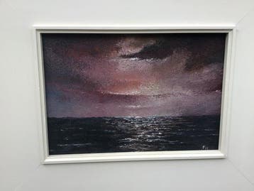 Nederlandse school (XX) - Zeezicht, Antiek en Kunst