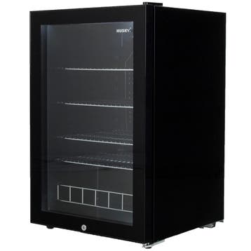 Koelkast | 130L | Zwart | 0°C/+12°C | Statisch |, Verzenden, Nieuw in verpakking