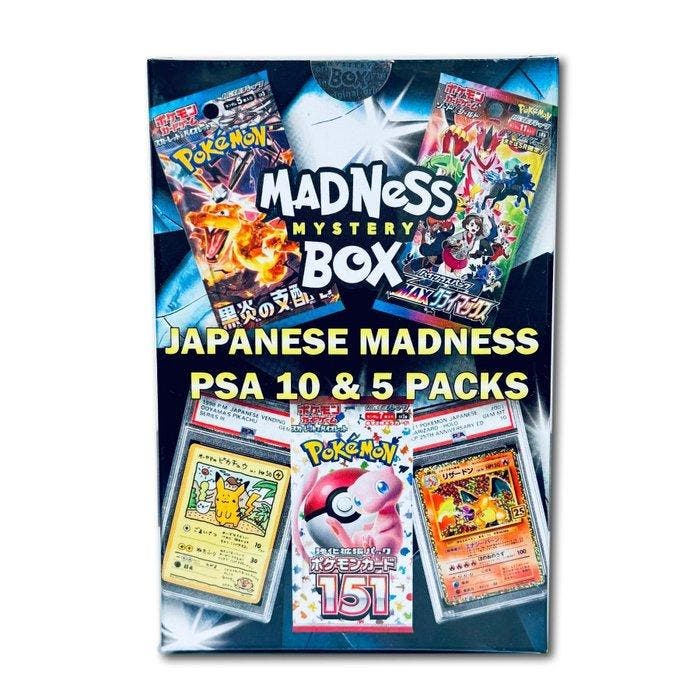 Pokémon Mystery box - Japanese Madness - Madness Mystery Box, Hobby en Vrije tijd, Verzamelkaartspellen | Pokémon