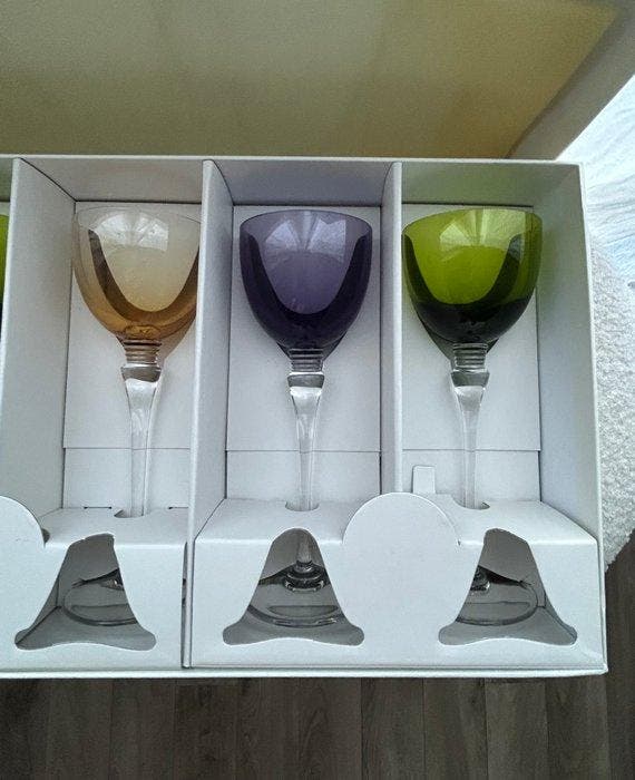 Saint Louis - Drankservies voor 6 (6) - Kristal - Volledige, Antiek en Kunst, Antiek | Meubels | Tafels