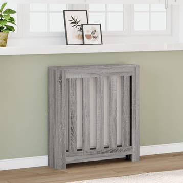vidaXL Radiatorombouw 78x20x82 cm bewerkt hout grijs sonoma, Verzenden