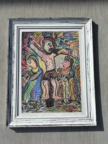Ernest Van den Driessche (1894-1985) - De kruisiging