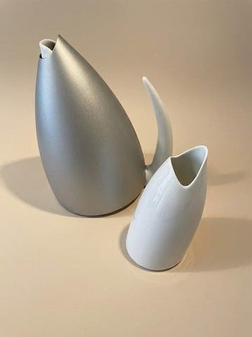 Alessi - Philippe Starck - Theepot (2) - Porselein - Theepot