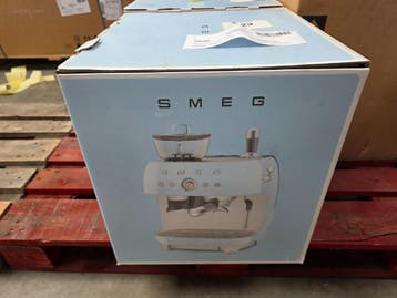 Espressomachine met koffiemolen Smeg EGF03PGEU, Nieuw in verpakking