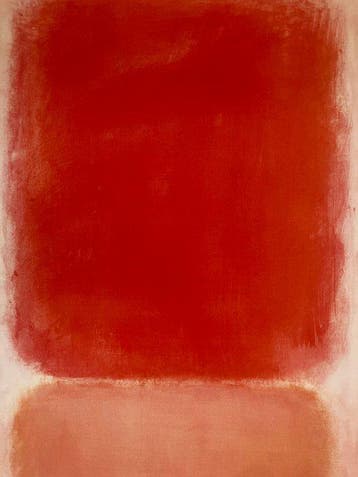 Rothko - Red and Pink on Pink - Tamaño XL