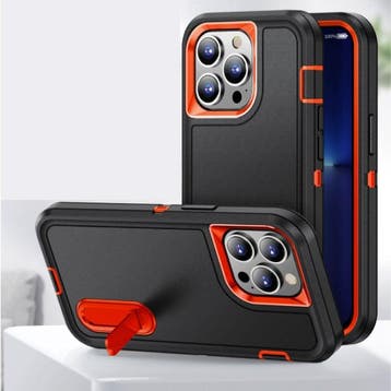 iPhone SE (2022) Armor Hoesje met Kickstand - Shockproof, Verzenden, Nieuw