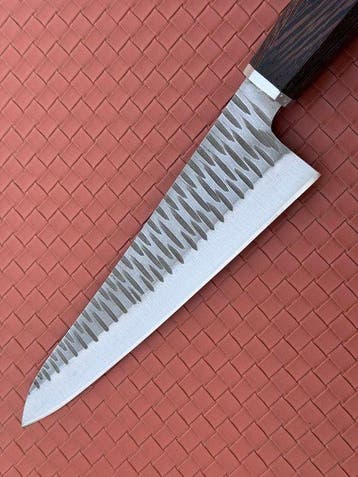 Custom Hand-Forged Premium Chefs Knife - Tafelmes - Staal,