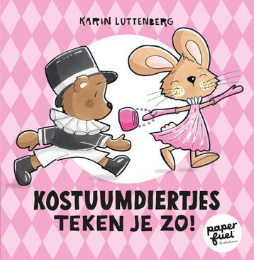 Kostuumdiertjes teken je zo! 9789078053286 Karin Luttenberg, Verzenden, Karin Luttenberg