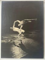 Marcel Bovis (1904 - 1997) - Les deux Romanos du cirque, Antiek en Kunst