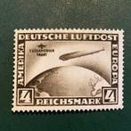 Duitse Rijk 1930 - 4 Mark Zuid-Amerika Farth gekeurd Brun -, Gestempeld