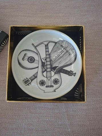 Fornasetti-Milano - Piero Fornasetti - Asbak - Porselein
