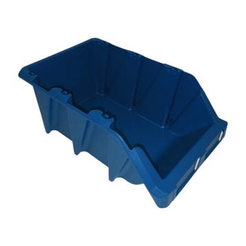 Magazijnbak 219x368x148 mm levensmiddelgeschikt blauw, Ophalen of Verzenden