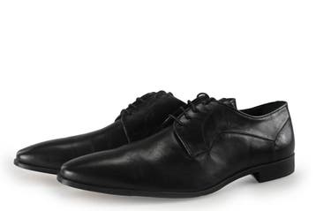 Manfield Veterschoenen in maat 47 Zwart, Kleding | Heren, Manfield, Verzenden, Zwart, Zo goed als nieuw