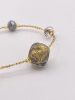 24 karaat - Murano-glas, Geel goud - Halsketting - 24 kt