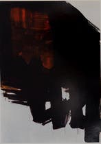 Pierre Soulages (1919-2022) - Peinture 1964, Antiquités & Art
