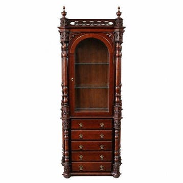 Vitrinekast - Hout, Glas - Vitrine D. Maria