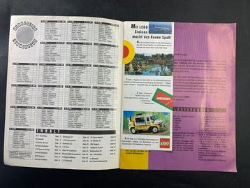 1991/92 Panini Complete Sticker Album Fussball 92 (German