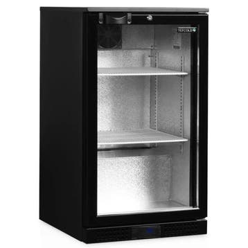 Barkoelkast | SERIE DB | Energiezuinig | 105L | Zwart |, Verzenden