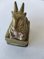 Nandi-beeld - Brons - India - 17e - 18e eeuw