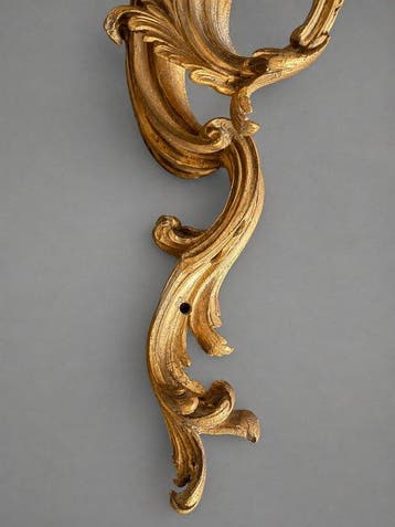 Lampe murale - Bronze doré