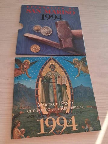 San Marino. Serie divisionale 1994 (Zonder minimumprijs)