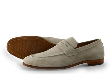 Manfield Loafers in maat 42 Beige, Kleding | Heren, Schoenen, Loafers, Manfield, Overige kleuren, Verzenden