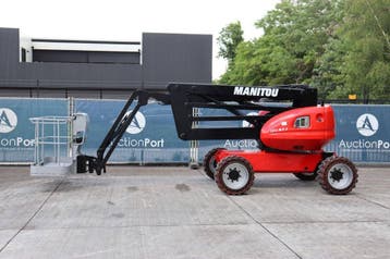 Veiling: Knikarmhoogwerker Manitou 160 ATJ-E3 Diesel 16m 201, Ophalen