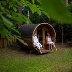 €250 korting op jouw sauna + gratis design LED verlichting, Nieuw, Fins of Traditioneel, Complete sauna