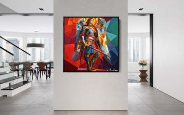DR HIDE - (100% handpainted !) Archangel Michael