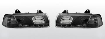 Koplampen LED DRL | geschikt voor BMW 3-Serie E36 (4D) 1991-, Verzenden, Nieuw, BMW