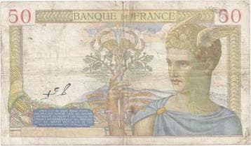 Fay 17/26 50 Francs Ceres 28/05/1936 S Pick 81, Verzenden, België