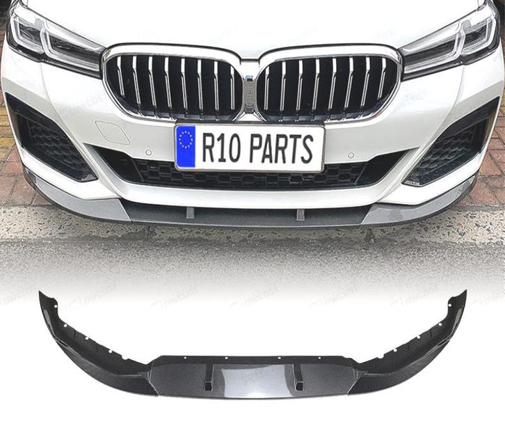 Spoiler Lip Pour Bmw G30 G31 Lci 17- Look Mp Carbone, Autos : Pièces & Accessoires, Carrosserie & Tôlerie, Envoi