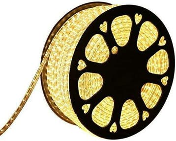 LED Strip Warm wit - 35 meter in een ROL - 220V - 5050 SMD, Ophalen of Verzenden
