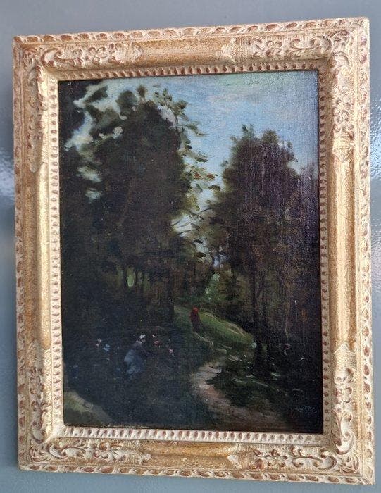 Jean Baptiste Camille Corot (1796-1875), Navolger van -, Antiek en Kunst, Kunst | Schilderijen | Klassiek